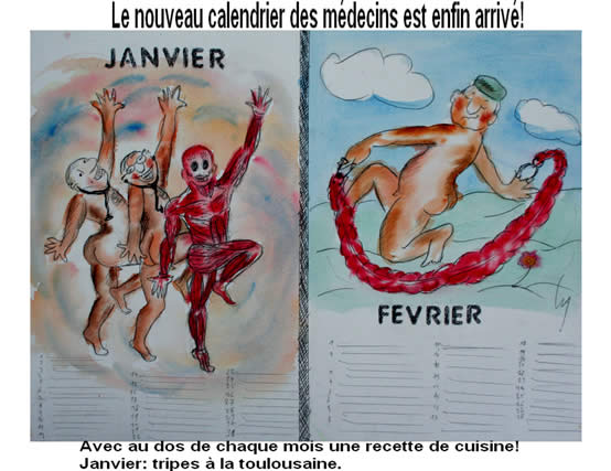 CB : calendrier des médecins