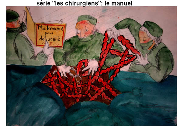 CB dessins : le chirgien ... manuel