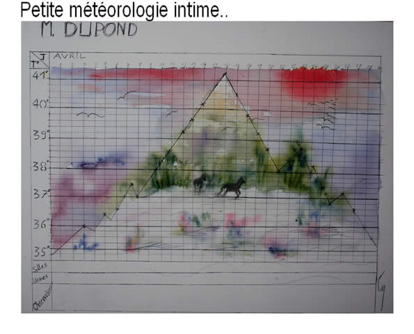 CB feuille de température